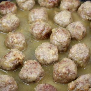 Receta de albóndigas en salsa de cerveza