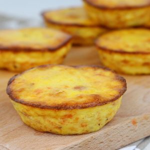 Receta de pastelitos de bacon y queso con Thermomix