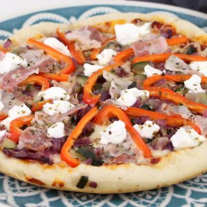 Receta de pizza sin horno