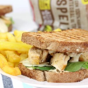 Receta de sandwich de ensalada César