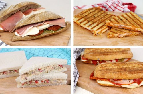 4 sandwiches o bocadillos fáciles y rápidos de hacer