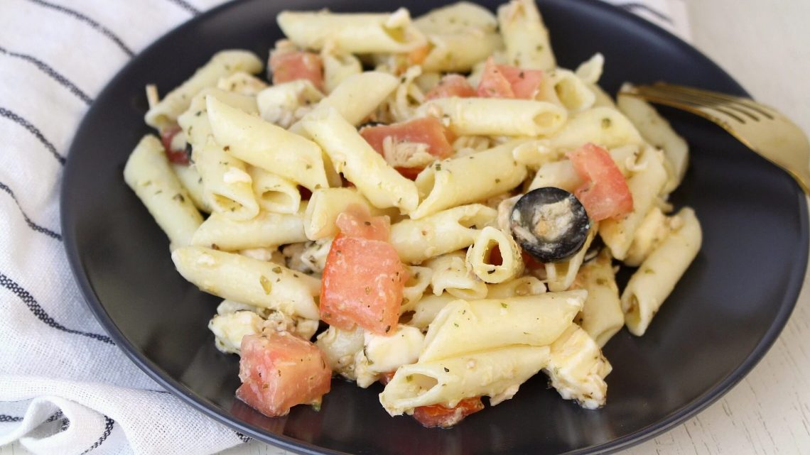 Receta de ensalada de pasta estilo italiano